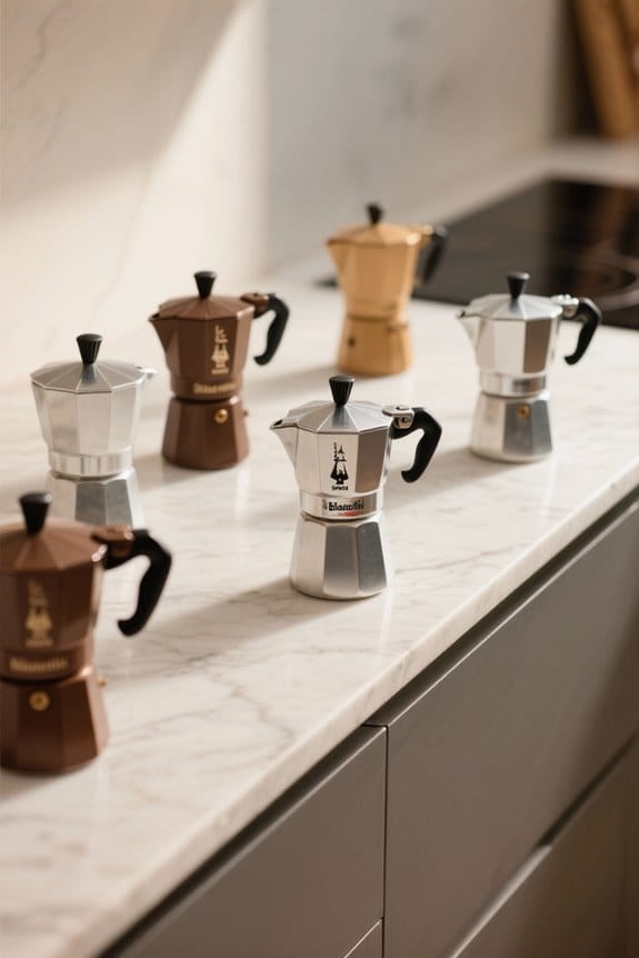 authentic italian coffee brewing