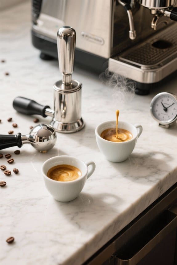 brew ratio impacts crema