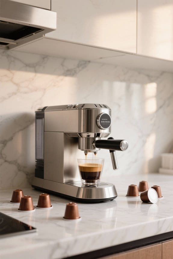 capsule brewing extraction ratios