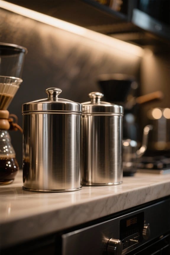 choosing stainless steel canisters