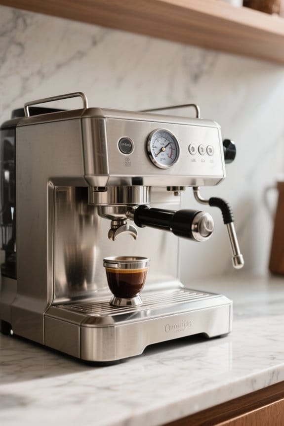 coffee machine pressure issues