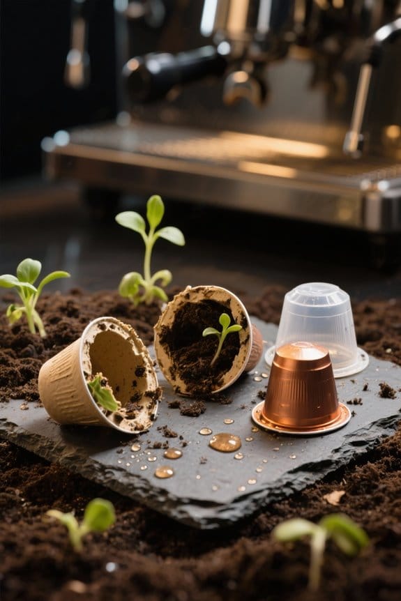 compostable pods decompose quickly