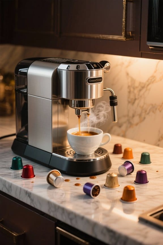 convenience quality sustainability espresso