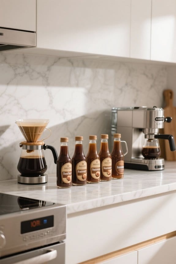hazelnut coffee syrups review