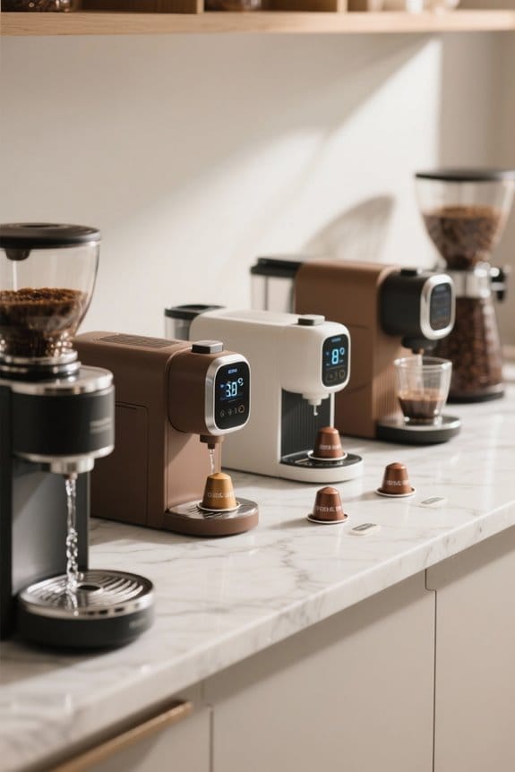 pod brewing system temperatures
