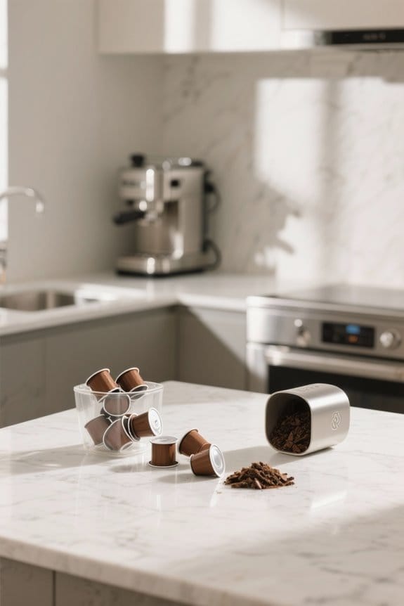 recyclable pods processing journey