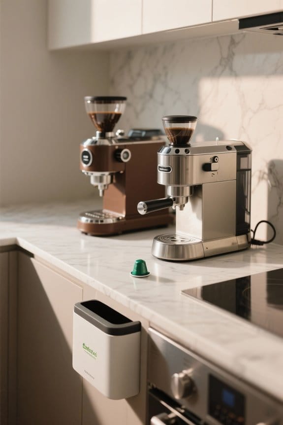 recycle used coffee pods
