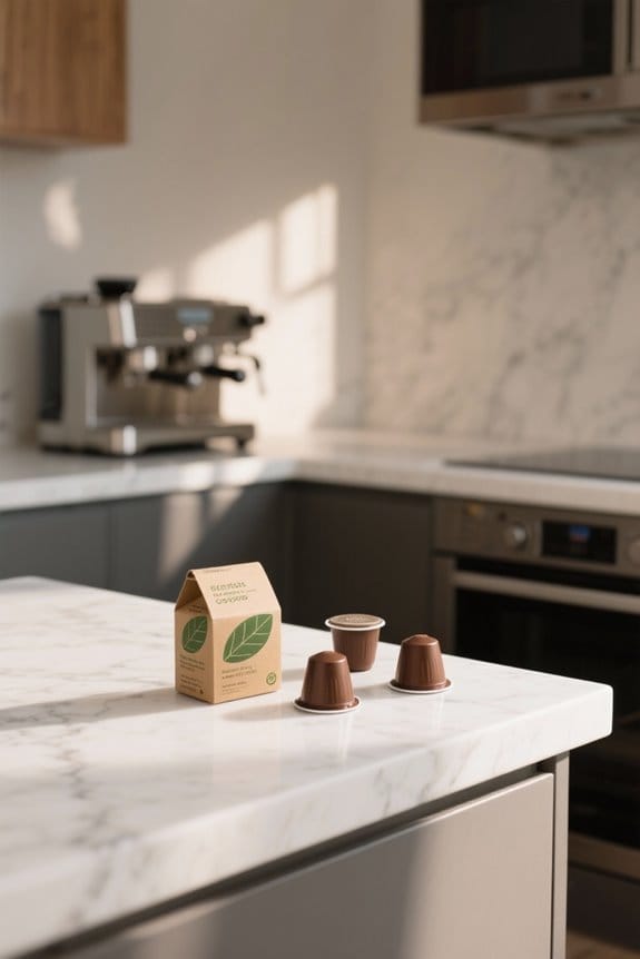 sustainable coffee pod production