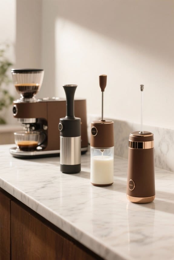 top electric milk frothers