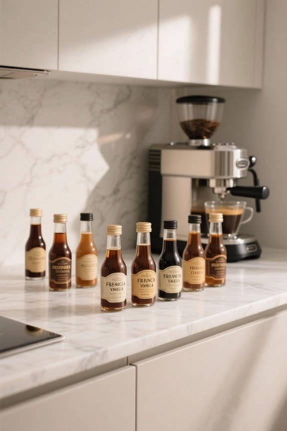 top french vanilla syrups
